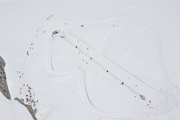 istock Ski field on Jungfrau mountain 518013015