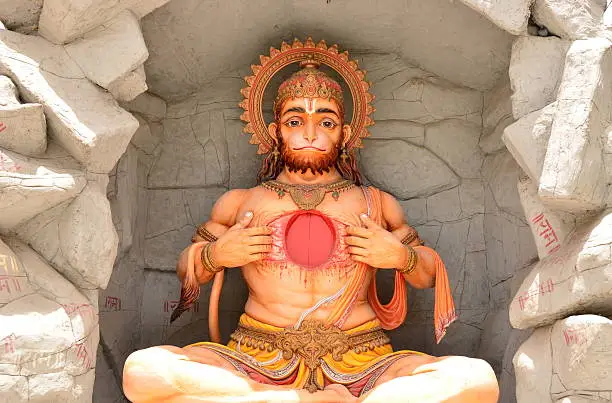 Hanuman  in India Rishikesh