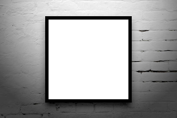 istock Square Poster hanging on the art gallery wall 518016455