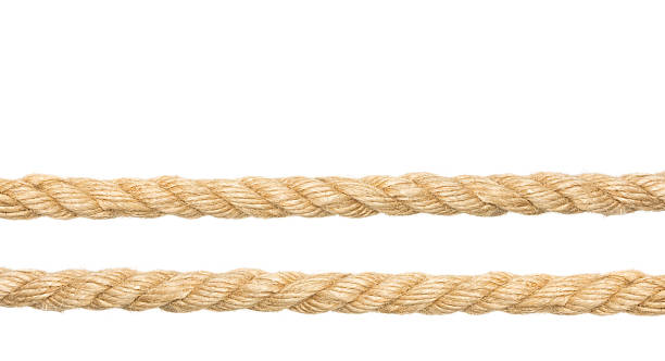 istock close up of rope part on white background 518018341