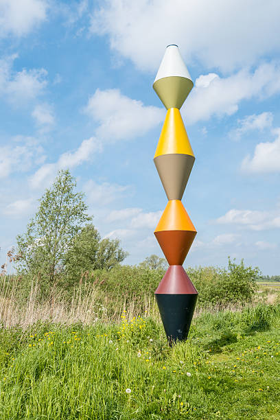 Pencil trees and blue sky
