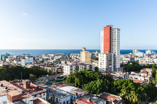 Vedado neighborhood in Havana, Cuba