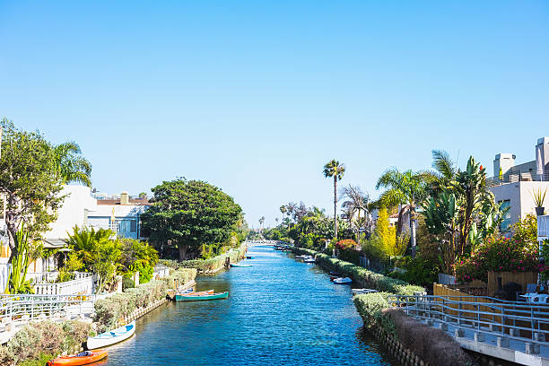 istock Venice Beach Canals, California, USA 518023118