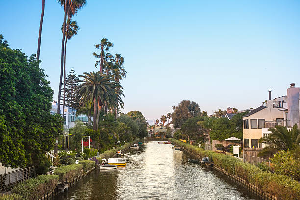 istock Venice Beach Canals, California, USA 518023344