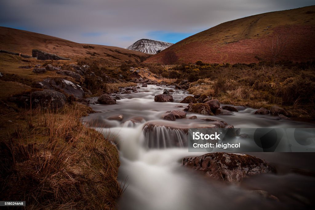 Fach Llyn y ventilador - Foto de stock de Neve royalty-free