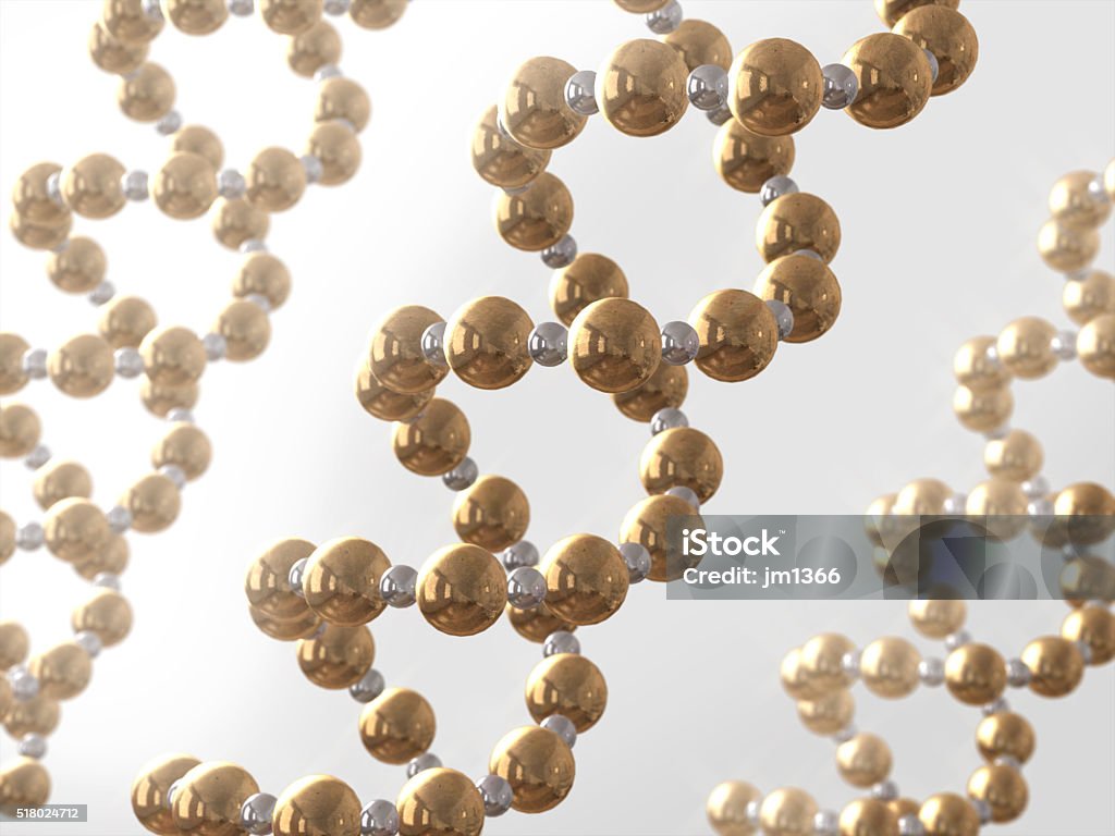 Dna Atom Model Simulation Science Atom Molecular Dna Model Structure3d Rendering Stock Photo ...