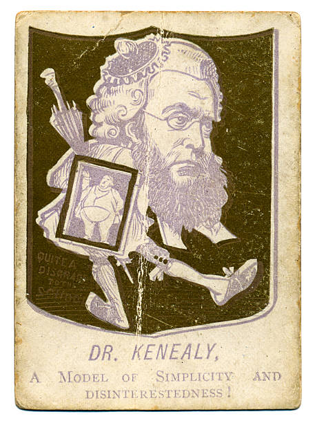 istock Victorian caricature Dr. Edward Kenealy playing card 1880s 518026458