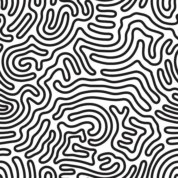 ilustrações de stock, clip art, desenhos animados e ícones de universal geométrico sem costura padrão de riscas. abstrato de repetição - backgrounds spotted seamless fun