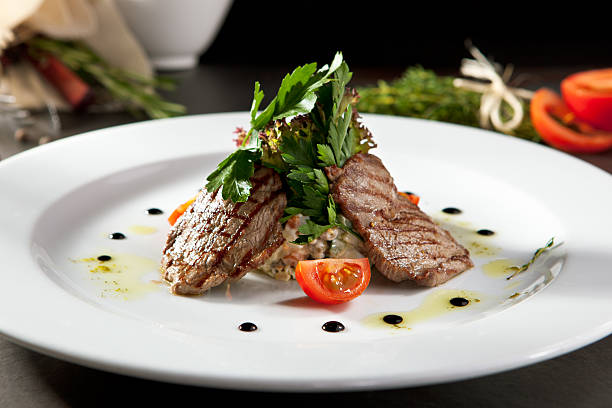 istock Olivier Salad with Veal 518029846