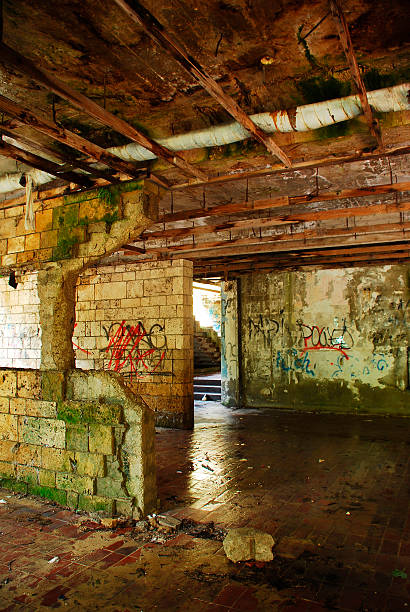 istock Derelict Building in Jajce 518037413