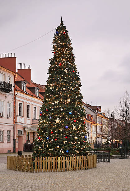 istock Market, square in Plock. Poland 518039509