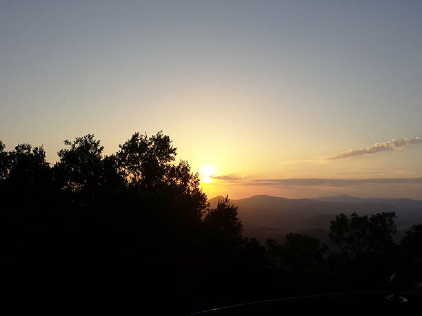 istock Sunset from Kaizer's Throne, Corfu Island, Greece 518040249