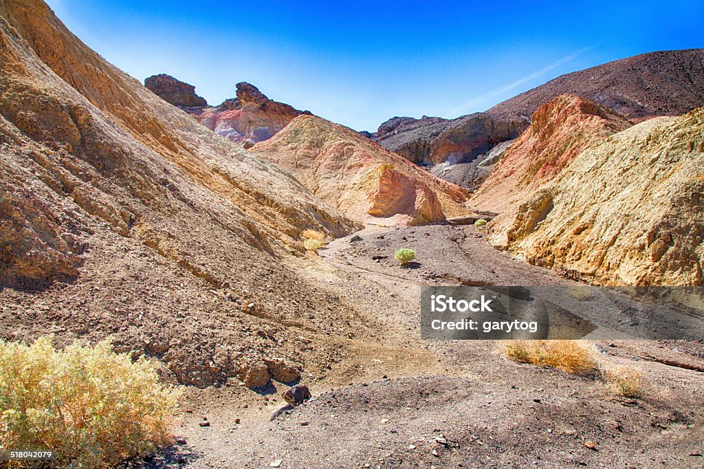 Artist's Palette Artist's Palette scenic drive in Death Valley National Park, California. Arid Climate Stock Photo