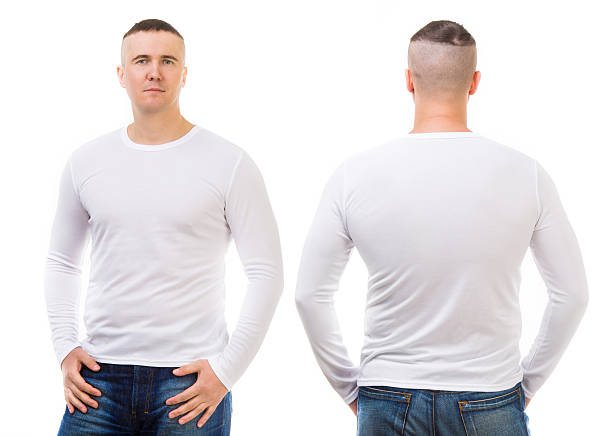 istock boy in a white T-shirt 518043611