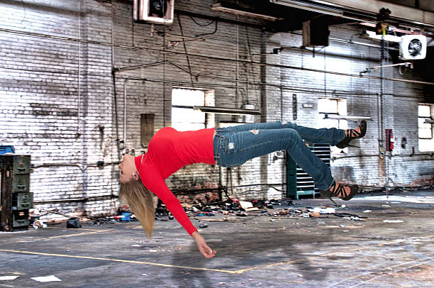 istock Beautiful Floating woman 518054828