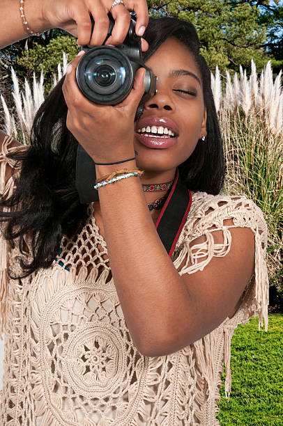 istock Young Woman Photographer 518055472