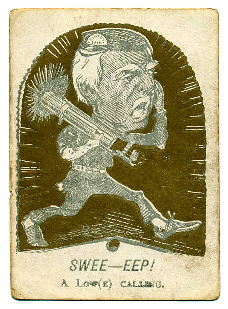 istock Victorian caricature Sweep soldier playing card 1880s 518056636