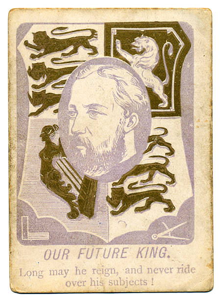 istock Victorian caricature King Edward VII playing card 1880s 518056996