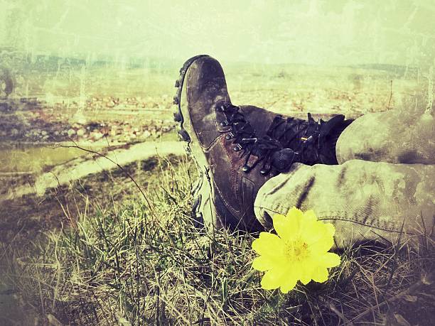istock Relaxing time during an outdoor trekking in mountains 518062700