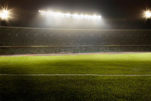 View of soccer field