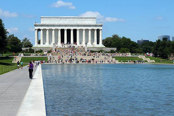 워싱턴 d.c. - lincoln memorial washington dc people abraham lincoln 뉴스 사진 이미지