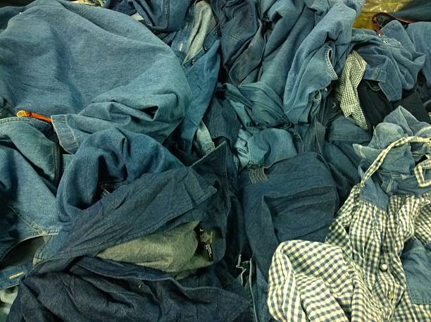 istock The Secondhand clothes in the market 518068292