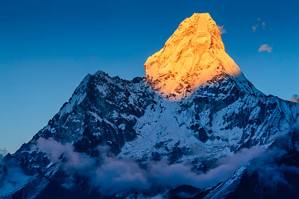 istock Sunset over Mount Ama Dablam, Himalayas, Nepal 518069188