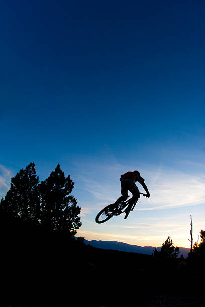 istock Mountain Bike Jump 518085604