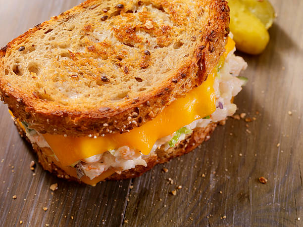 istock Grilled Cheese Seafood Salad Sandwich 518085868