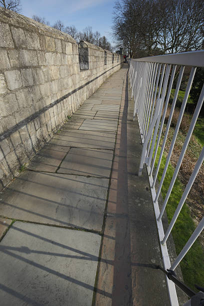 istock York city walls architecture England 518086378