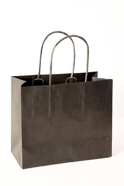 istock paper shopping bag isolated on white 518089908