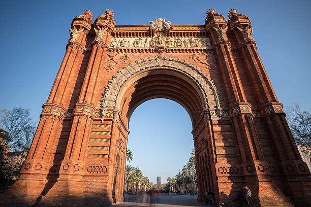 istock arc de triomf building barcelona spain 518090070