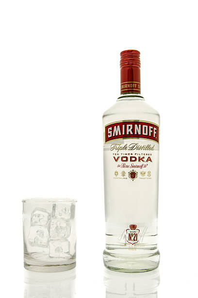 Smirnoff Vodka stock photo