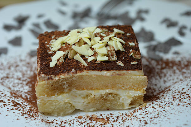 istock Tiramisu Cake With White Chocolate 518094715