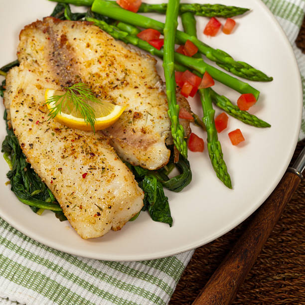 istock Baked Fish Fillet 518094824