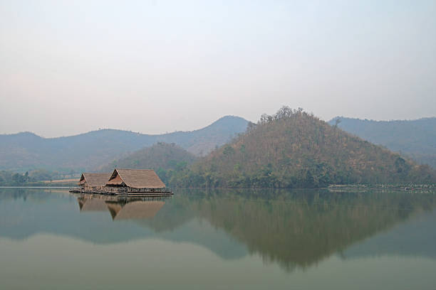 istock cottage in lake with sky background 518095732