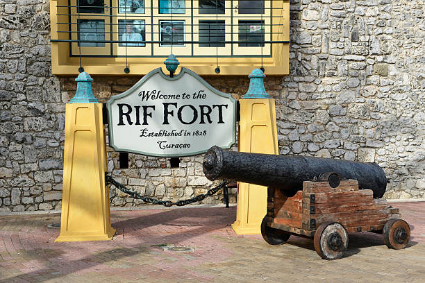 forte rif em curaçao - otrobanda - fotografias e filmes do acervo