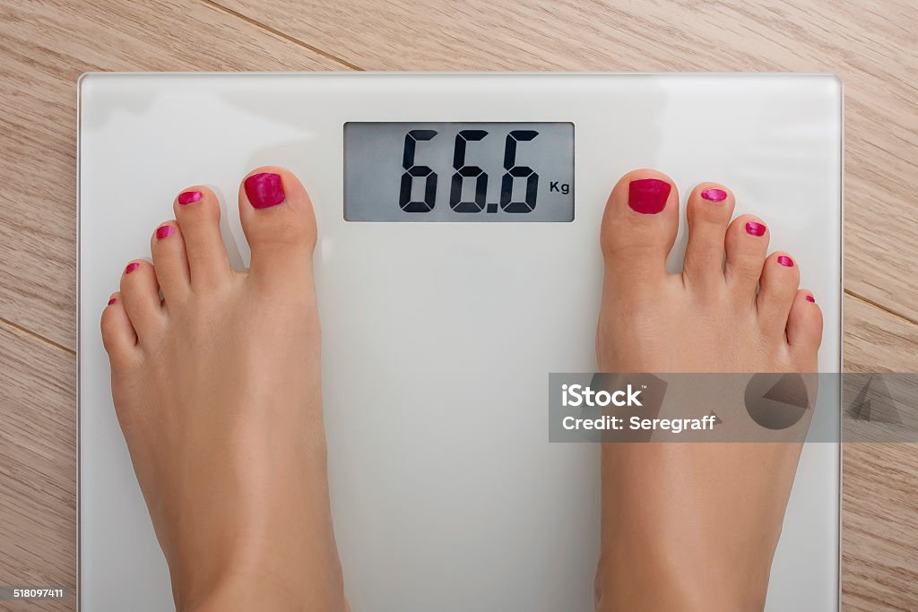 Bathroom Scale 666 Stock Photo - Download Image Now - Weight Scale, Bathroom  Scale, Digital Display - iStock