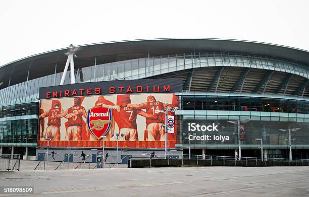 Emirates Stadium Stock Photo - Download Image Now - Arsenal F.C., Building Entrance, Soccer