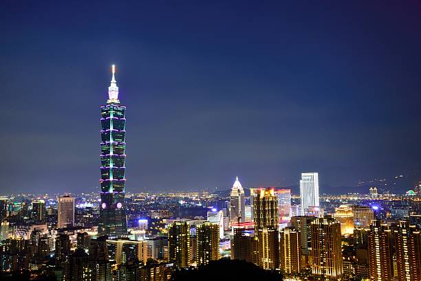 istock Taipei 101 night scenes Taipei 518110212