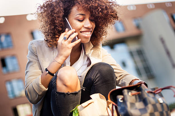 istock Busy city life. Multitasking modern woman 518111380