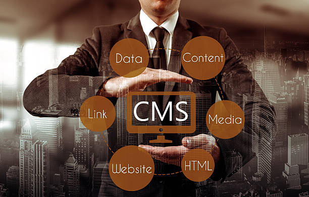 istock The concept of cms content management system website administration 518113478