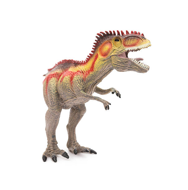 istock Giganotosaurus toy on a white background 518114040