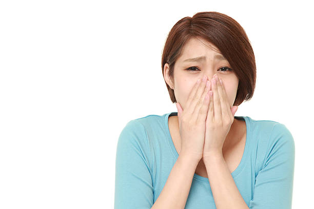 istock young Japanese woman shocked 518114054