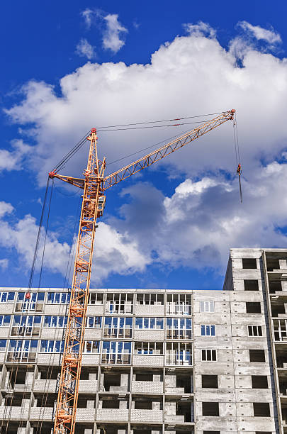 istock New flats and highrise cranes 518116004