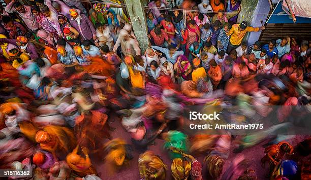 Rush Hour Stock Photo - Download Image Now - India, People, Culture of India