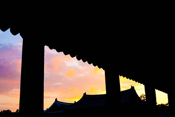 istock Oriental palace at sunset 518117450