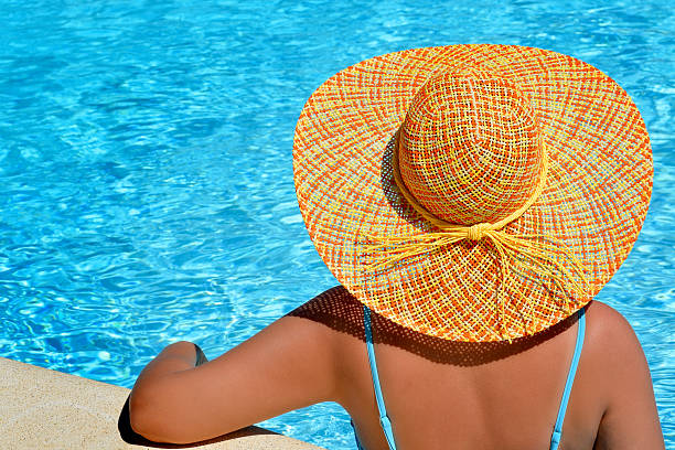 istock Female beauty enjoying her summer vacation 518118488
