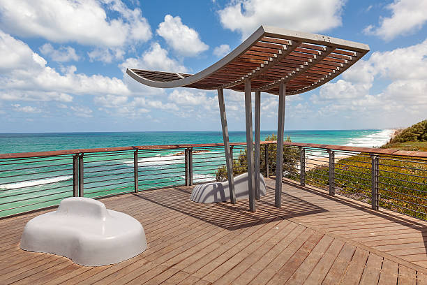 istock Viewpoint overlooking the sea. 518120240