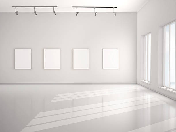 istock illustration of Great white canvas hanging 518121788